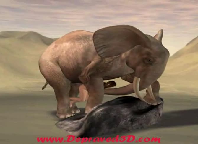 Video :Animal sex video of elephant fucking a naked girl