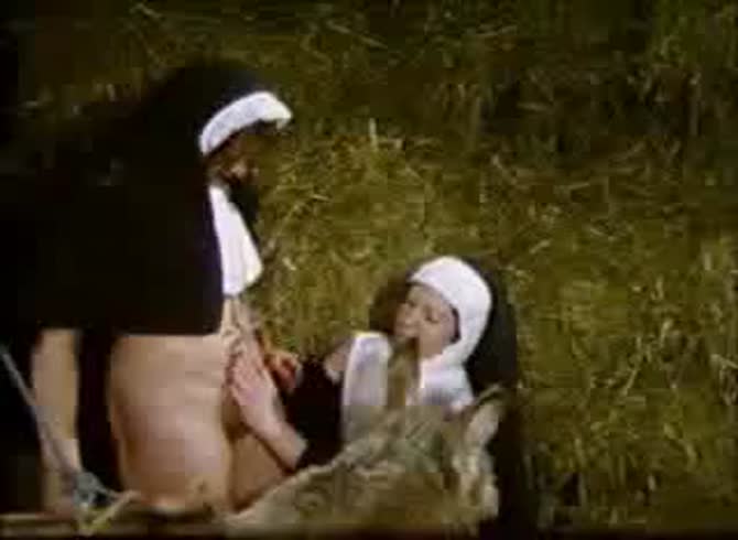 Video :Two kinky nuns having animal sex with a lamb
