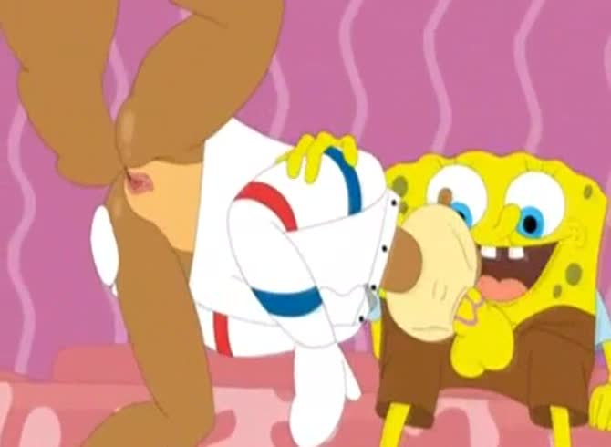 Video: Spongebob cartoon porno with Sandy and Spongebob having sex