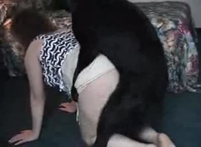 Video :Big ass MILF got fucked from behind by black dog xxx