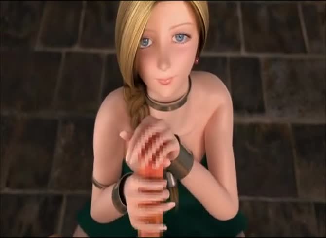 Video :Beautiful blonde chick got fucked by a monster in hentai porn