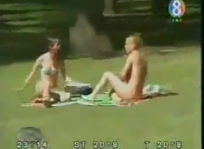Video :Outdoor dog sex with two nasty whores